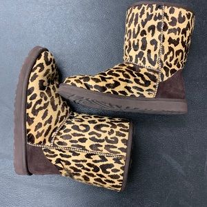Leopard UGG boots